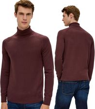 Zdjęcie Sweter golf męski s.Oliver bordowy - XXL - Jelenia Góra