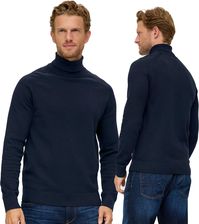 Zdjęcie Sweter golf męski s.Oliver granatowy - XL - Kąty Wrocławskie