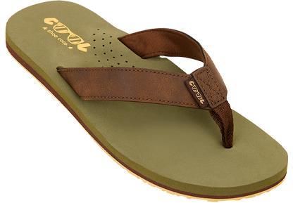 pantofle COOL - Sin Olive (OLIVE) rozmiar: 44