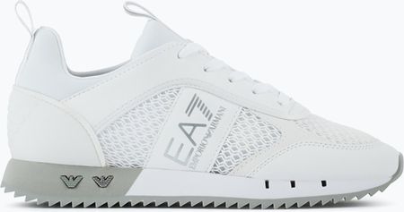 Buty EA7 Emporio Armani Black & White Laces white/ silver | WYSYŁKA W 24H | 30 DNI NA ZWROT Zima 2024