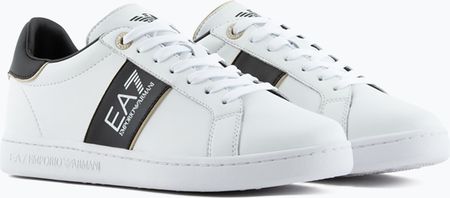 Buty EA7 Emporio Armani Classic Logo white/ black/ gold | WYSYŁKA W 24H | 30 DNI NA ZWROT Zima 2024