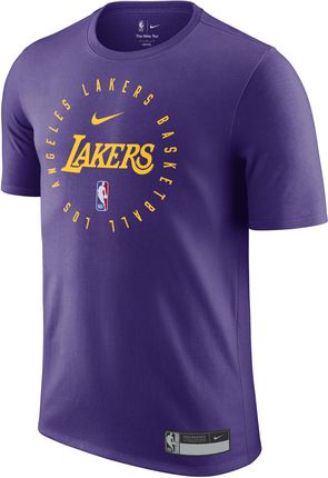 T-shirt męski NBA Nike Dri-FIT Los Angeles Lakers - Fiolet