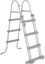 Bestway Drabinka Basenowa Z 4 Stopniami Flowclear 107cm
