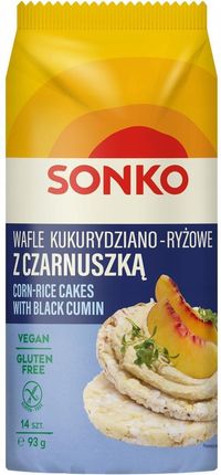Sonko Wafle Kukurydziano-Ryżowe Z Czarnuszką 93g - zdjęcie 2
