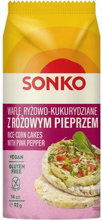 Sonko Wafle Ryżowo-Kukurydziane Z Różowym Pieprzem 93g - zdjęcie 2