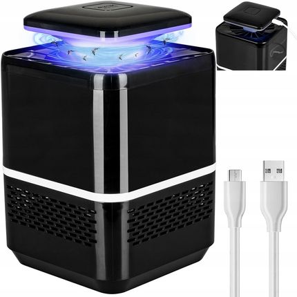 Vayox Lampa Na Owady Usb Ikv-212 Światło Uv Pułapka Na Insekty Czarny