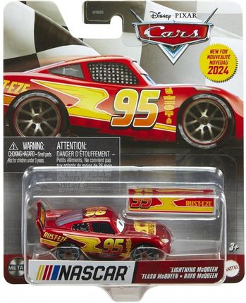 Mattel Disney Auta Cars Nascar, Lightning McQueen HYB65/HXW33