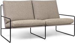 Zdjęcie Ferm Living Sofa Ogrodowa Desert Sand Podwójna Z Czarną Ramą - Września