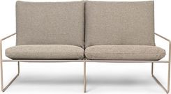 Zdjęcie Ferm Living Sofa Ogrodowa Desert Sand Podwójna Z Beżową Ramą - Września