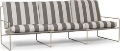 Zdjęcie Ferm Living Sofa Ogrodowa Desert Stripe Potrójna Z Beżową Ramą - Września