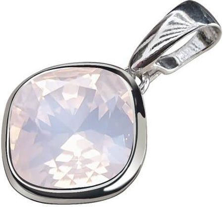 Polcarat Design Srebrny rodowany wisiorek z kryształami Swarovski W 2092 : Kolor - Rose Water Opal