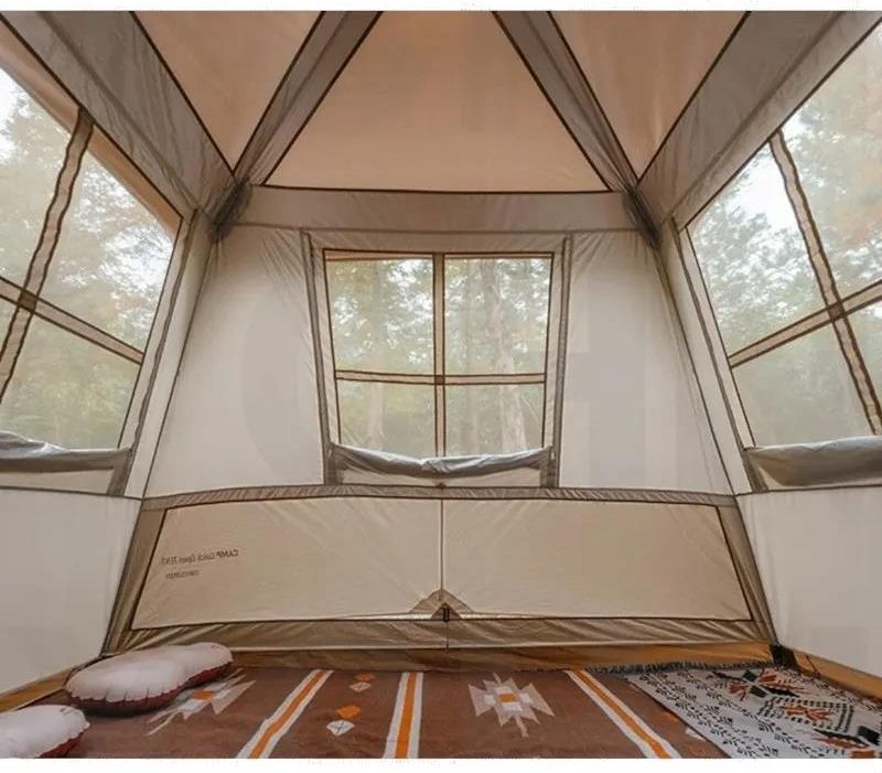 ネイチャーハイク village17 Namiot Naturehike Namiot Village 17 Cnh22 Zp021-Brown - Ceny