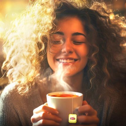 Lipton 34g Lemon 20 Torebek Piramidek Herbata Czarna Z Cytryną - zdjęcie 2