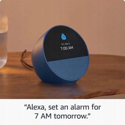Amazon Echo Spot オーシャンブルー Amazon | Echo Spot（2024年発売）- スマートアラームクロック