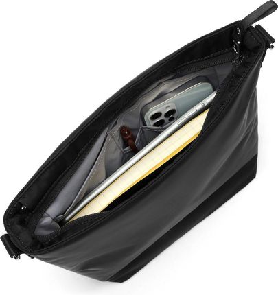 Torba listonoszka Pacsafe W 3L - Black - zdjęcie 2