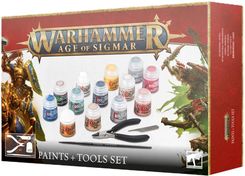Games Workshop Warhammer Age of Sigmar Paint and Tools Set (13 farb)