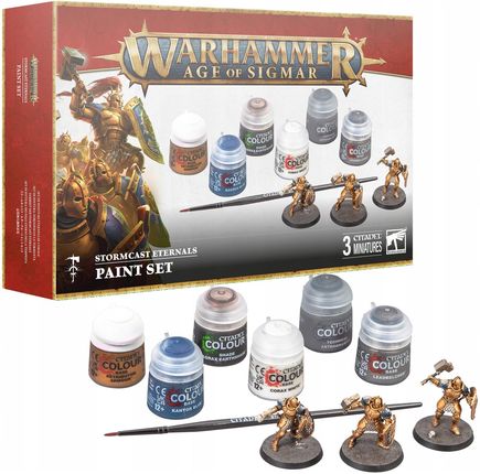 Games Workshop Stormcast Eternals Paint Set Warhammer Age of Sigmar Paint Set - zdjęcie 2