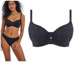 Zdjęcie 32H 70K Freya Nomad Nights black sweetheart biustonosz usztywniany do str - Tarnobrzeg