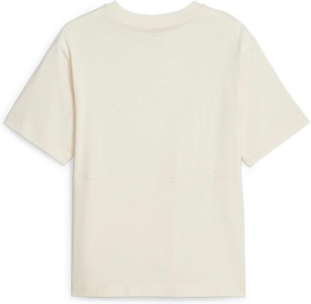 Koszulka damska Puma POWER COLORBLOCK beżowa 67601287 - zdjęcie 3