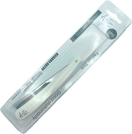 ARTE TOOLS - Brzytwa fryzjerska biała - zdjęcie 4
