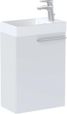 Zdjęcie Szafka łazienkowa Compacto 45 cm z 1 drzwiami biały mat Roca Ella A857779529 - Zdzieszowice