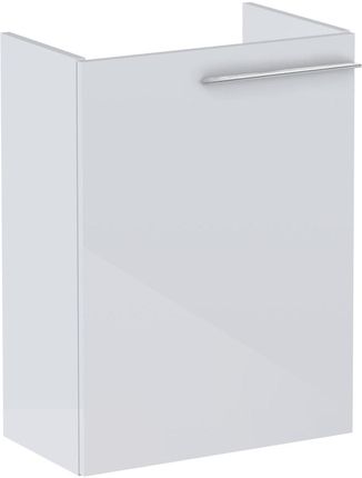Szafka łazienkowa Compacto 45 cm z 1 drzwiami biały połysk Roca Ella A857779806