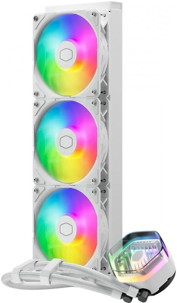【新品】COOLER MASTER MasterLiquid 360 Atmos Cooler Master MasterLiquid 360 Atmos ARGB 3x120mm