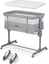 Zdjęcie Nukido Łóżeczko Dziecięce Dostawne Niemowlęce Dostawka Składane 0-5M 9Kg - Dobra