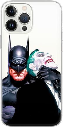 Ert Group Etui do Samsung S10 5G Batman i Joker 001 DC Nadruk częściowy Przeźroczysty