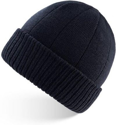 Męska Czapka Beanie Paolo Peruzzi BR-03-DB Granatowa