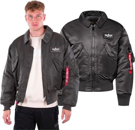 Kurtka Alpha Industries CWU-45 100102 04 Szara S