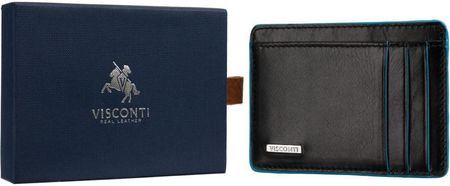 Eleganckie etui na karty i dokumenty Visconti ALP-91 z RFID