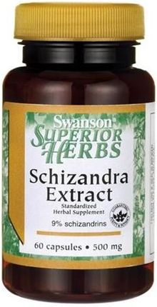Swanson Schizandra extract - 60 kaps.