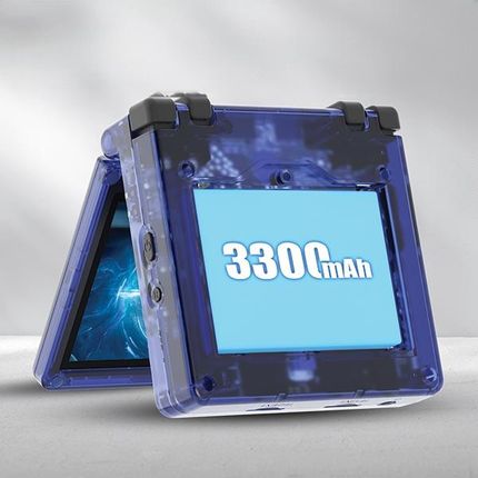 Anbernic RG35XXSP niebieski transparentny/translucent blue - zdjęcie 5
