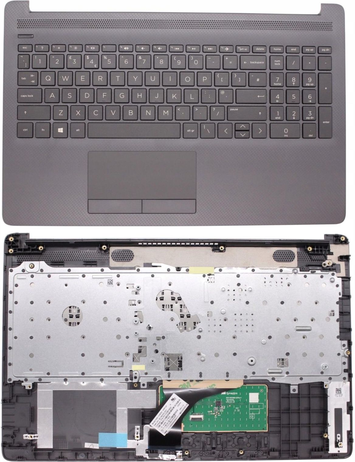 ノートPC HP 15-ba000 W6S90PA-AAYR HP 15-ba000 W6S90PA-AAYRにメモリ増設してSSDに換装した