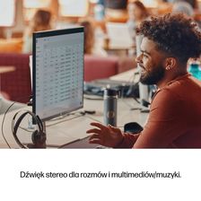 Zdjęcie Poly Voyager Focus 2 - USB-C w Bluetooth adapter - black 9T9J6AA#AC3 Zestaw słuchawkowy - Drohiczyn