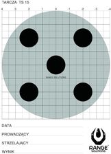 Zdjęcie Tarcze Strzeleckie Range Solutions Ts-15 100 Sztuk - Stryków