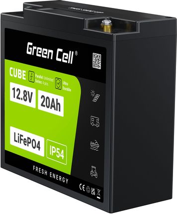 Green Cell Akumulator LiFePO4 20Ah 12.8V 12V Bms do Ups Wózka Kosiarki Atv (LFPGC12V20AH) - zdjęcie 5