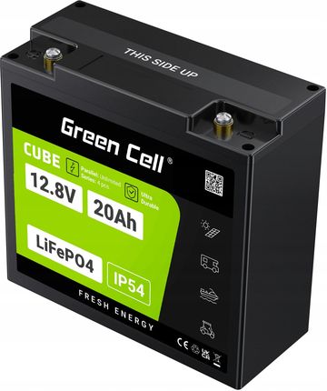 Green Cell Akumulator LiFePO4 20Ah 12.8V 12V Bms do Ups Wózka Kosiarki Atv (LFPGC12V20AH) - zdjęcie 4
