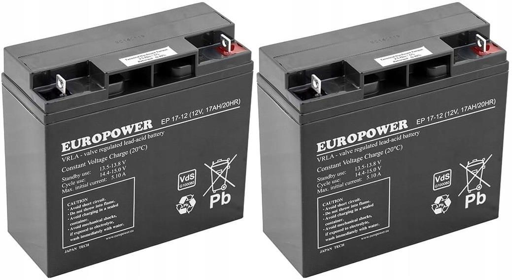 Bateria do zasilacza Europower RBC148 Rbc 148 #148 Zestaw Akumulatorów ...