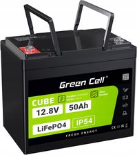 Zdjęcie Green Cell Akumulator LiFePO4 50Ah 12.8V 12V Bms do Kampera Wózka Łodzi (LFPGC12V50AH) - Miasteczko Śląskie