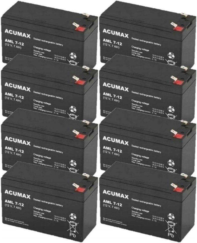 Bateria do zasilacza Acumax RBC105 Rbc 105 #105 Zestaw Akumulatorów ...