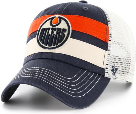 Męska Czapka Z Daszkiem 47 Brand Nhl Edmonton Oilers Clubhouse Boon ’47 Clean Up