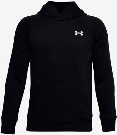 Bluza chłopięca Under Armour  RIVAL COTTON HOODIE black S