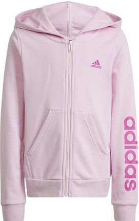 Bluza adidas Essentials Linear Full-Zip Hoodie girls IS2666