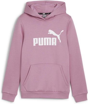 Bluza z kapturem dziewczęca Puma ESS LOGO FL różowa 58703151