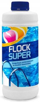 Acrylmed Chemia Basen Super Flock Klaruje Wodę Koagulant 1L 590585704271