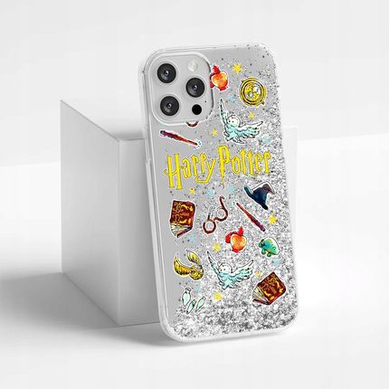 Ert Group Etui Do Apple Iphone 15 Plus Harry Potter 226 Płynny Brokat Srebrny - zdjęcie 5