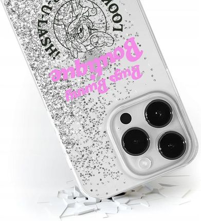 Ert Group Etui Do Apple Iphone 13 Mini Lola 011 Looney Tunes Płynny Brokat Srebrny - zdjęcie 5