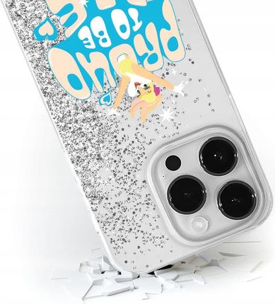Ert Group Etui Do Apple Iphone 13 Mini Lola 005 Looney Tunes Płynny Brokat Srebrny - zdjęcie 4